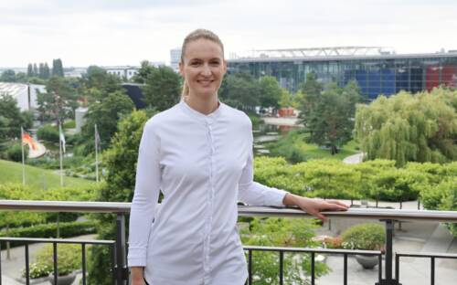Julia Orschiedt übernimmt künftig die Rollen der Sous-Chefin und des Pastry Head Chef im Ritz-Carlton Wolfsburg / ©Matthias Leitzke