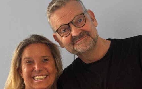 Verlegerin Tanya Kumst und Koch Thomas Martin sprechen über eine Stunde übers Kochen, die Küchenschlacht und den Druck der Sterne / ©Luna Kumst 