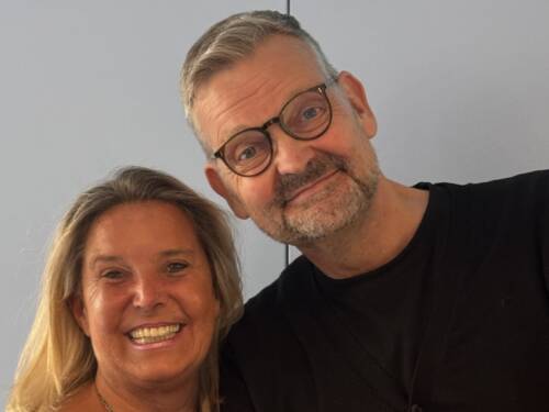 Verlegerin Tanya Kumst und Koch Thomas Martin sprechen über eine Stunde übers Kochen, die Küchenschlacht und den Druck der Sterne / ©Luna Kumst 